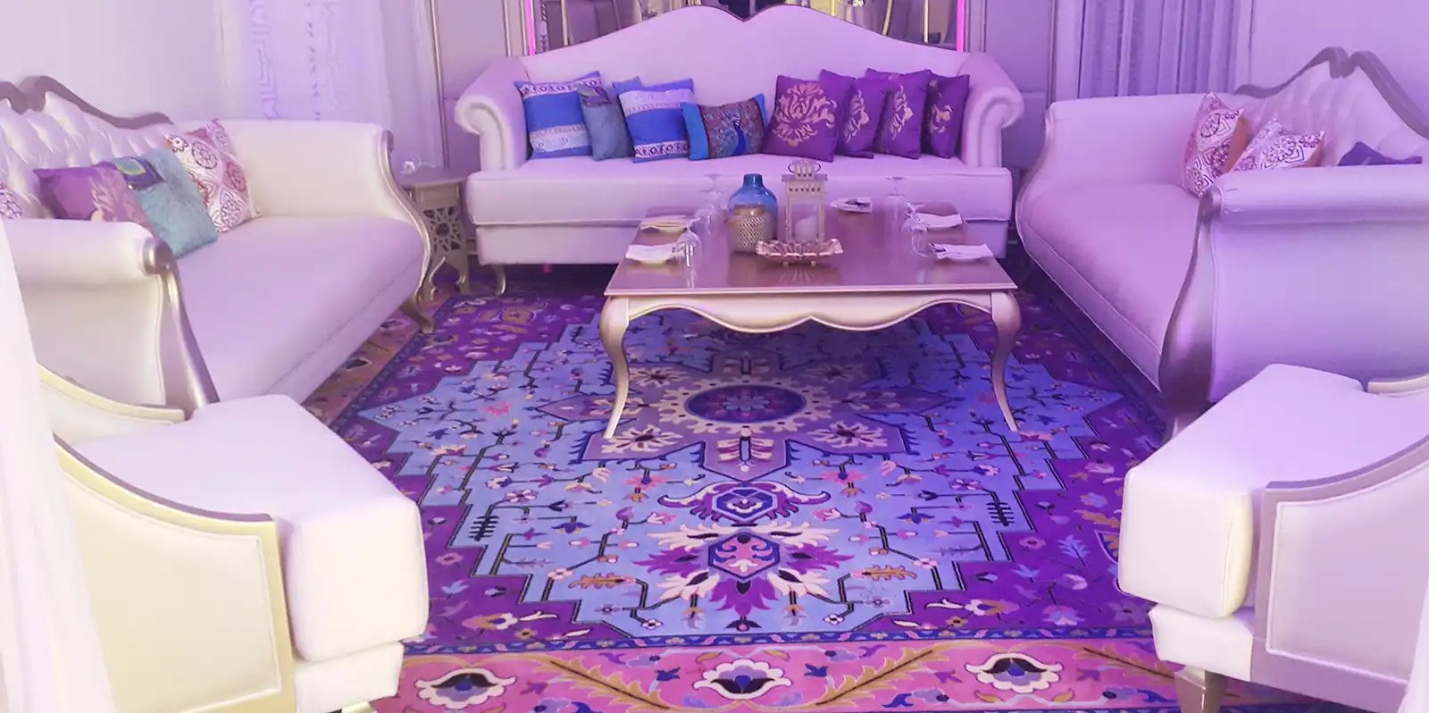 Printed Carpet For Ramadan Tent Recent Project